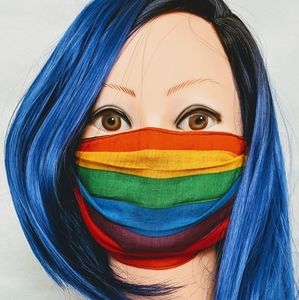 Handmade Pride Face Masks